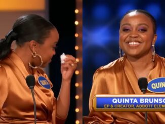 'This a bad girl right here!': Creator of Abbott Elementary Quinta Brunson Sheds a 'Happy Tear' on Celebrity Family Feud