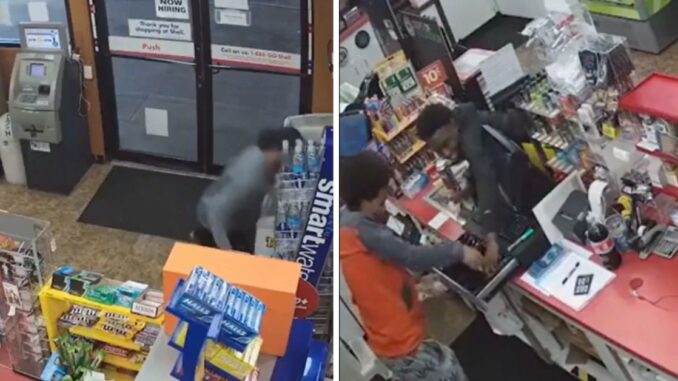 Cold World: Convenience Store Clerk Passes Out, People Rob the Register Instead of Helping Him!