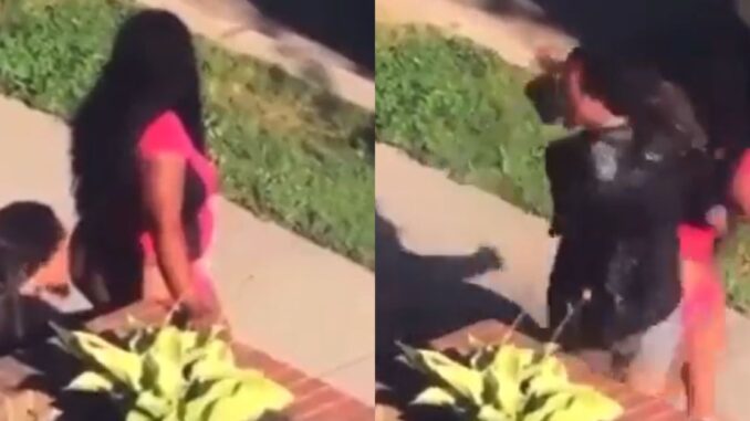 He Wildin': Guy Gets Water Thrown on Him While Licking Woman's Butt Cheeks On Porch! [NSFW]