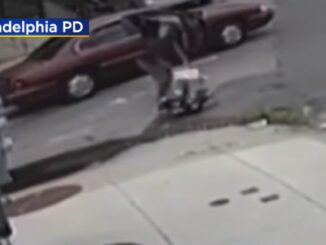 Viral Video Captures Philly Mother Abandoning Baby Car Seat on A Sidewalk!