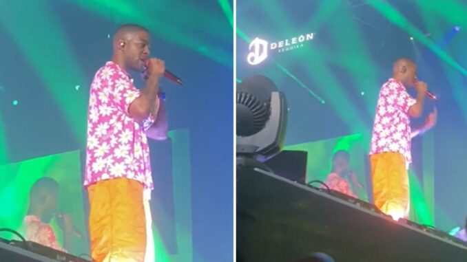 'If I get hit with one more f**kin thing': Kid Cudi Walks Off Stage After Fans Started Throwing Objects at Him During His Performance!