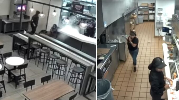 Lawsuit: Security Footage Captures Taco Bell Employee Throwing Boiling Water on Women!