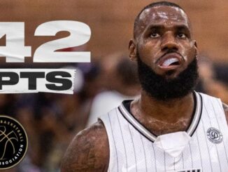 LeBron James PUTS ON A SHOW with 42 PTS in Drew League Return